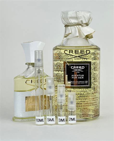 creed aventus for women sample.